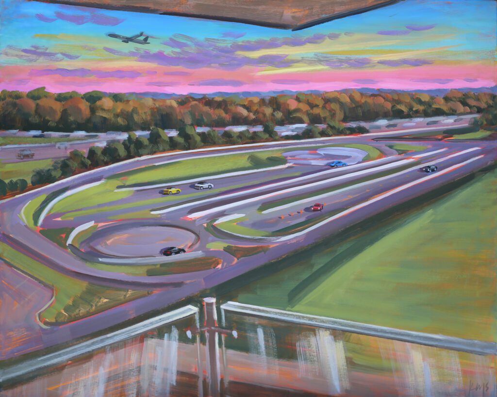 Porsche Drive Experience Center Live Painting