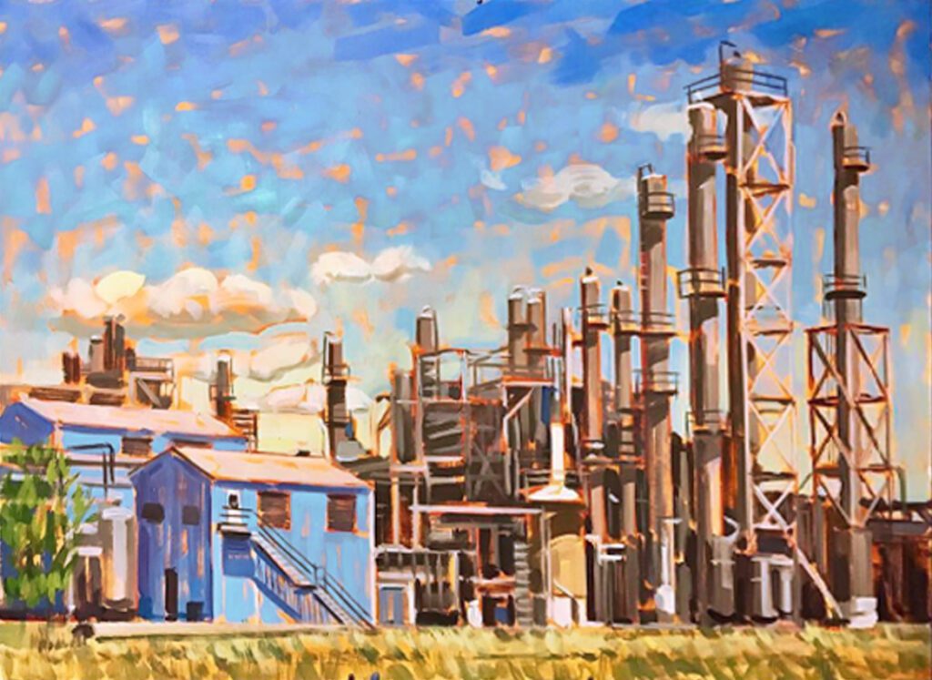 Live Corporate Event Painting for Anniversary