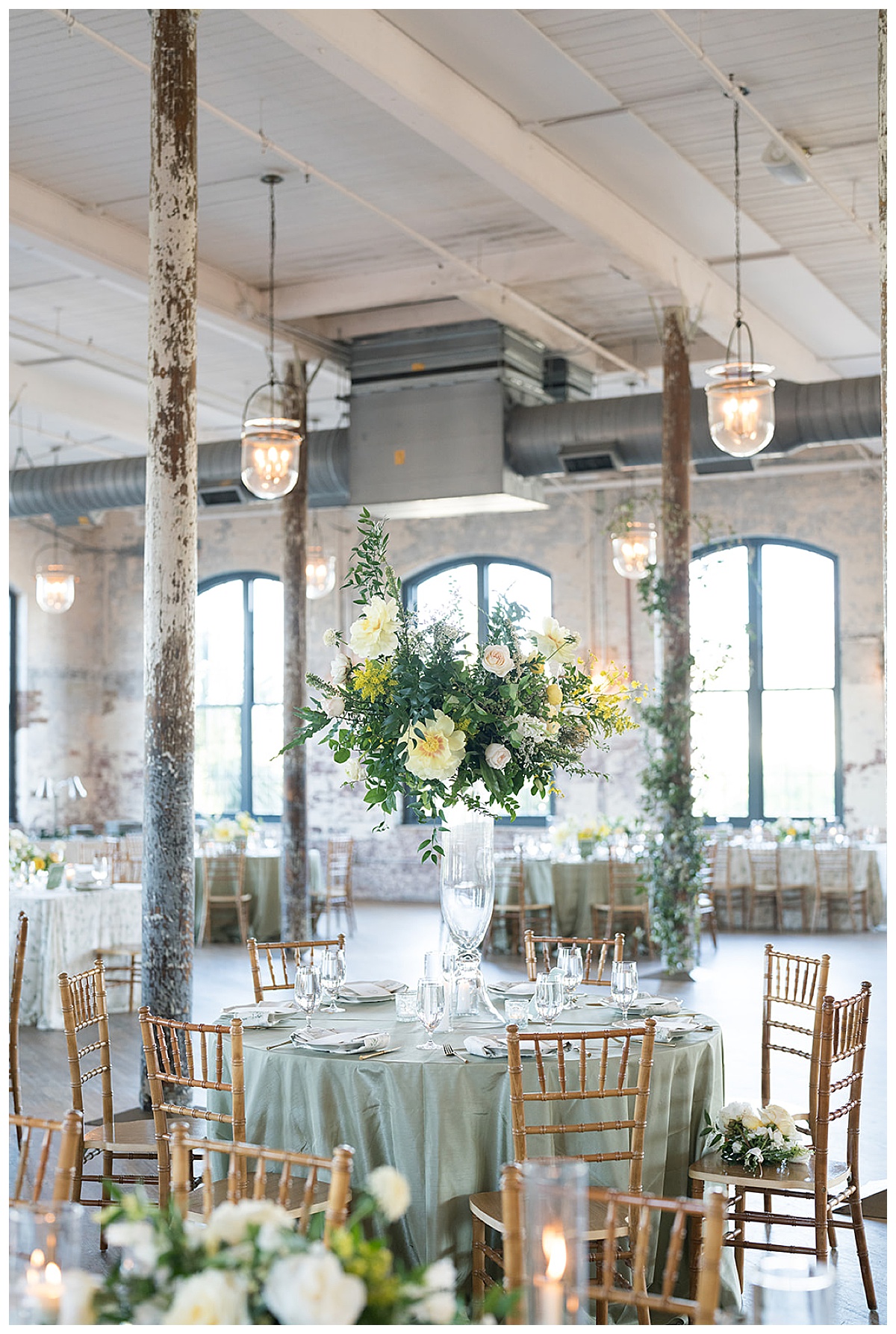 Yellow and White Summer Wedding at Cedar Room Charleston