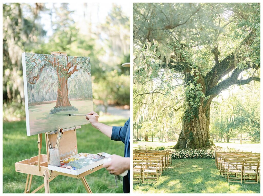 How to understand the cost of a live wedding painter