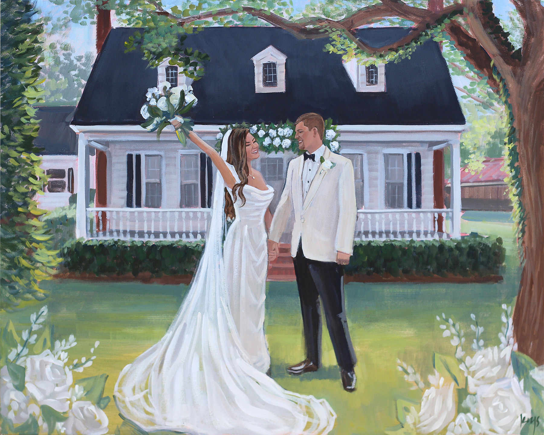 SC Live Wedding Painter