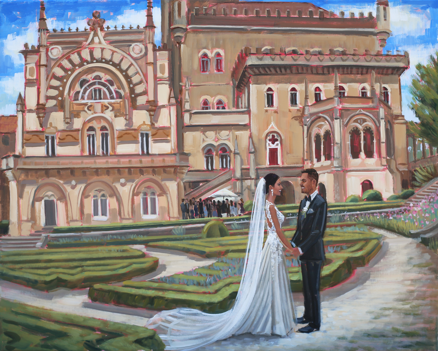 Hotel Bussaco Wedding - Destination Wedding in Portugal
