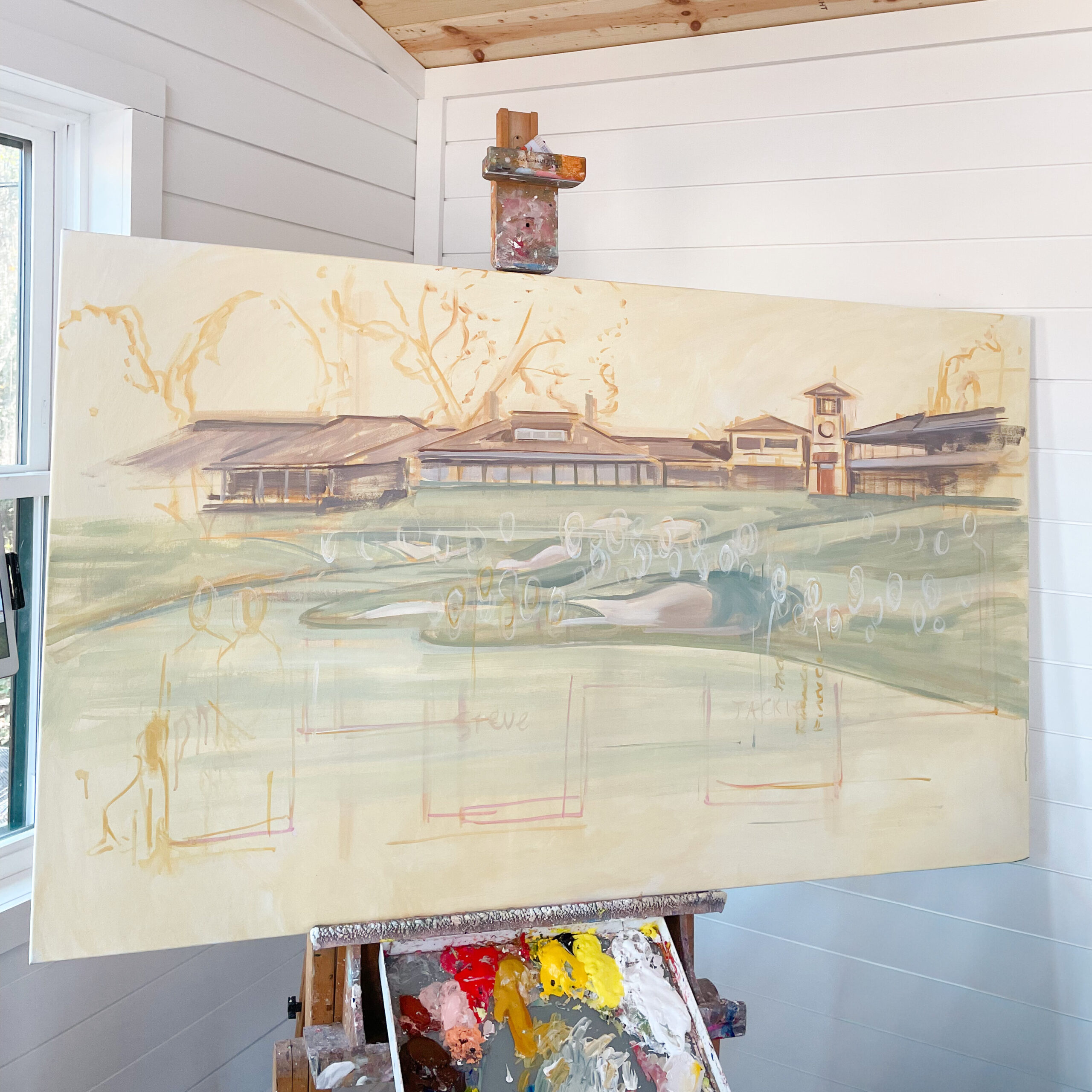 Muirfield Village Golf Club painting for Jack Nicklaus