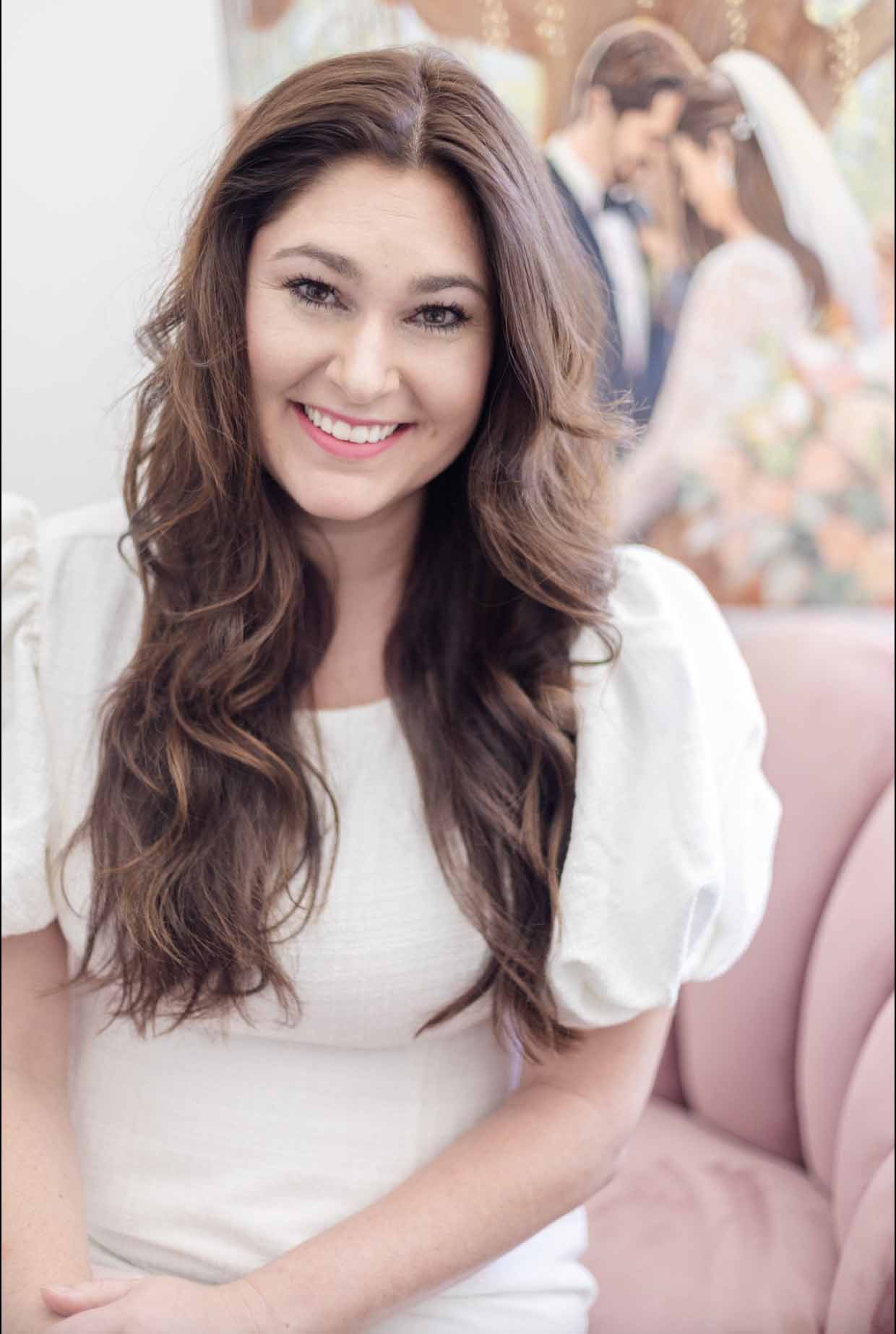 Live Wedding Painter, Studio Manager, Jen Keys for Ben Keys Fine Art Studio